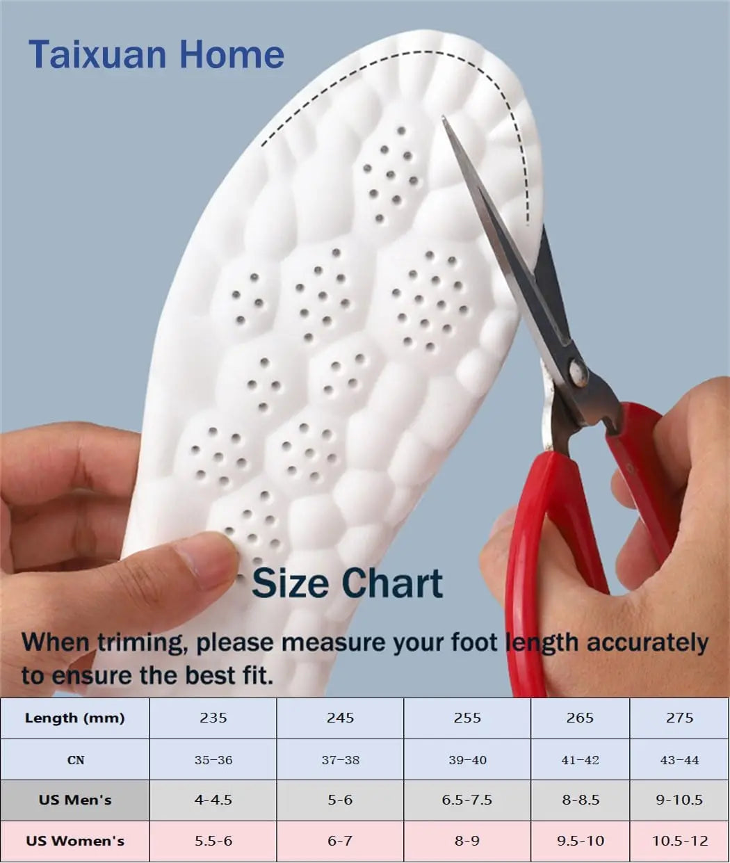Cloud for Men and Women Men'S Comfortble Shoe Steppers Insoles Sole Inserts Memory Foam Insoles for Women/Men with Arch Support