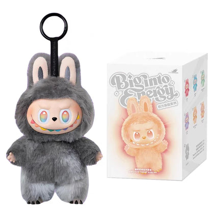 For Labubu V3 the Monsters Heartbeat Macaron Enamel Face Blind Box Pvc Figurine Tabletop Ornament Kawaii Doll Birthday Gifts
